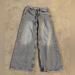 Gray childrens Zara denim jeans